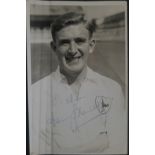 TOTTENHAM HOTSPUR DANNY BLANCHFLOWER AUTOGRAPHED PHOTO