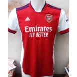 ARSENAL HOME SHIRT 2020/21 ADULTS 36 INCH CHEST