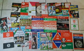 WALES HOME INTERNATIONAL PROGRAMMES X 26