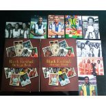 BLACK FOOTBALL HERITAGE BOOKS X 2 & 8 QUALITY REPRINT PHOTO'S