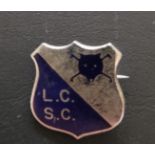 LEICESTER CITY VINTAGE SUPPORTERS CLUB BADGE