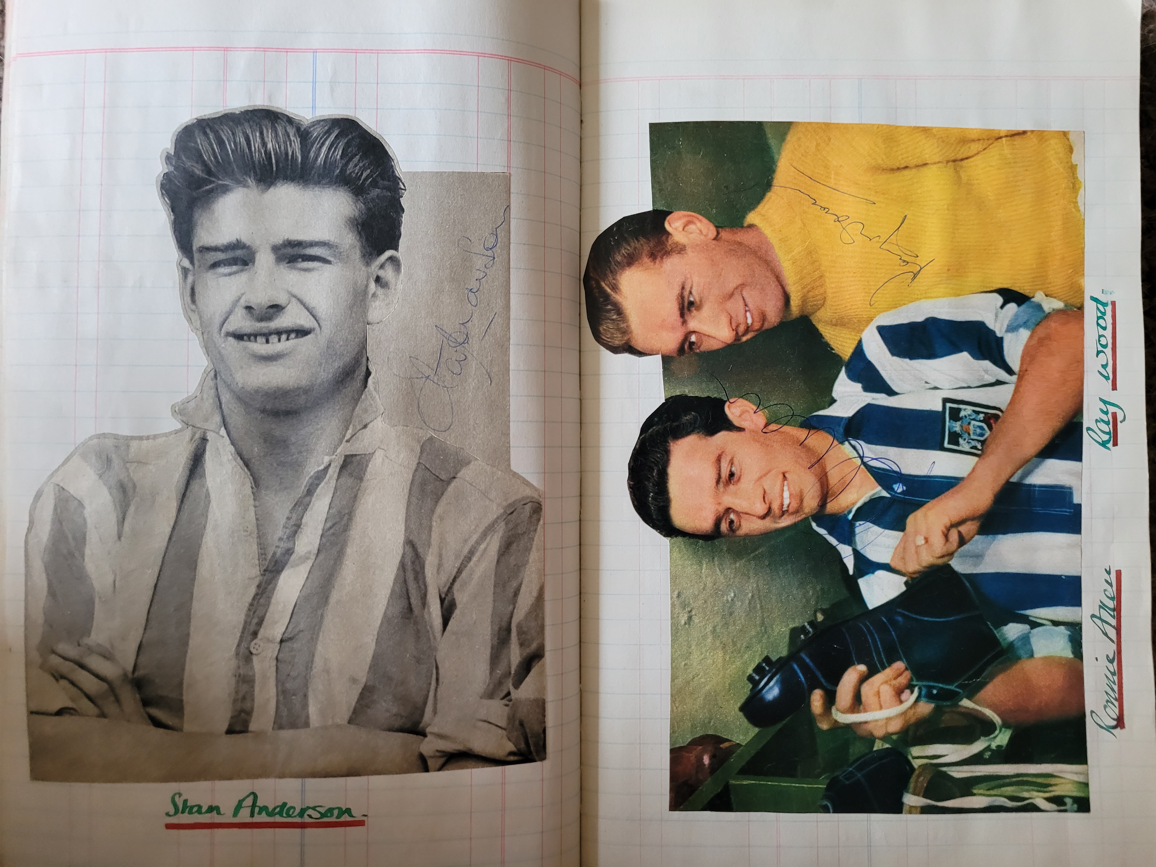 BOOK CONTAINING OVER 1,300 AUTOGRAPHED PICTURES INC' 4 OF MANCHESTER UNITED'S DUNCAN EDWARDS - Image 79 of 160