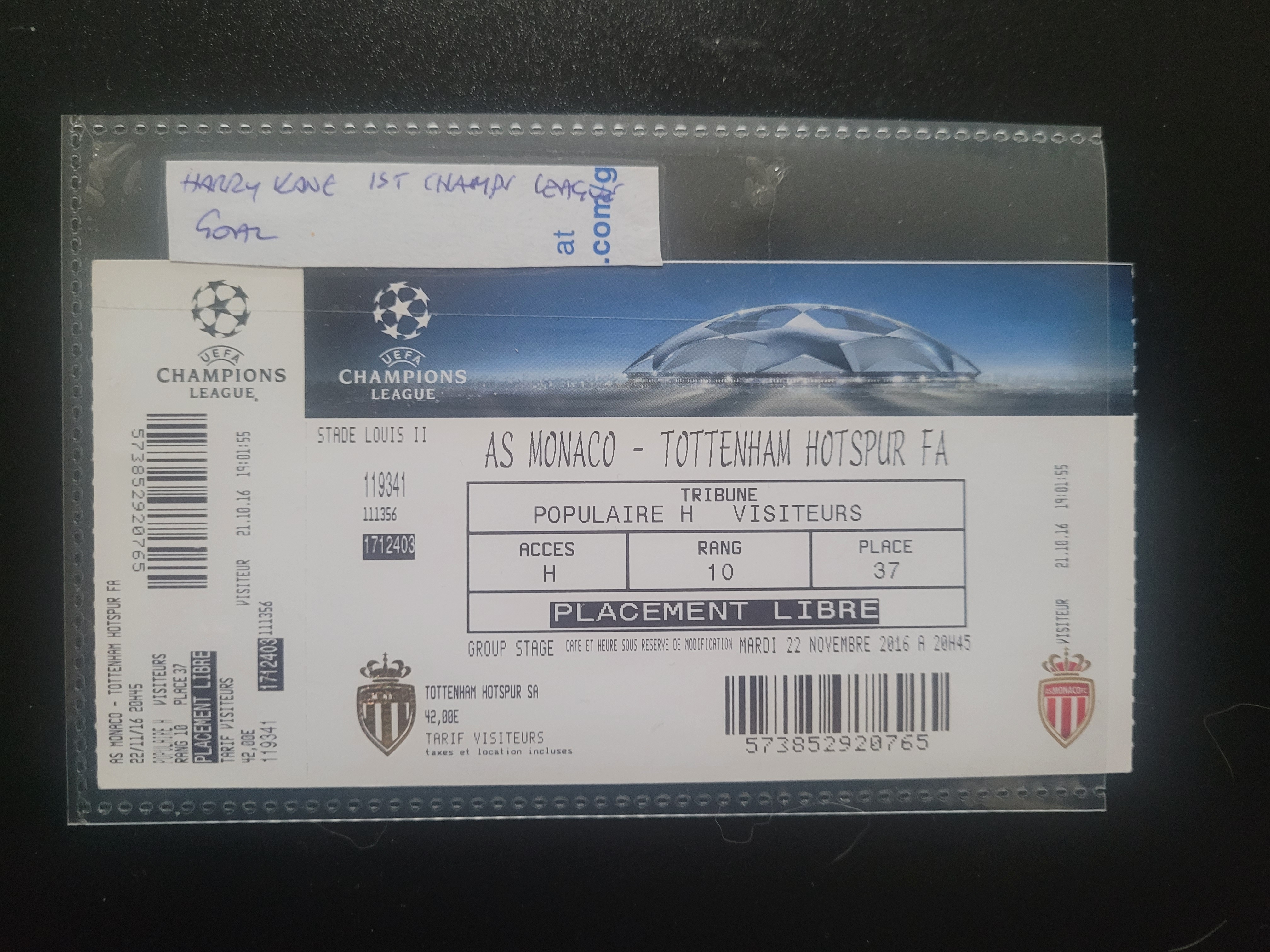 TOTTENHAM HOTSPUR AWAY MATCH TICKETS X 126 - Image 4 of 4