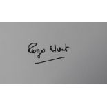 1966 WORLD CUP WINNER ROGER HUNT AUTOGRAPH