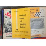 MASSIVE COLLECTION OF SPEEDWAY PROGRAMMES & MAGAZINES