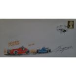1998 SILVERSTONE MOTOR RACING LTD EDITION POSTAL COVER AUTOGRAPHED BY EMERSON FITTIPALDI