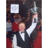 SNOOKER DENNIS TAYLOR AUTOGRAPHED & MOUNTED DISPLAY