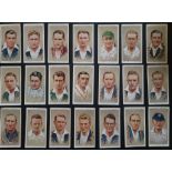 JOHN PLAYER 1934 CRICKET CIGARETTE CARDS FULL SET OF 50