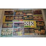 MOSTLY 1970'S & 80'S NORWICH CITY LARGE POSTERS X 16