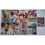 ARSENAL AUTOGRAPHED MAGAZINE PICTURES