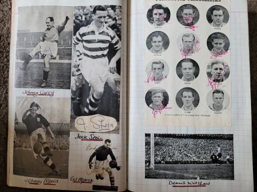 BOOK CONTAINING OVER 1,300 AUTOGRAPHED PICTURES INC' 4 OF MANCHESTER UNITED'S DUNCAN EDWARDS - Image 155 of 160