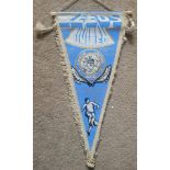 LARGE VINTAGE LEEDS UNITED PENNANT