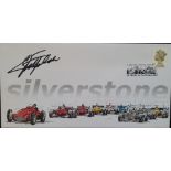 2000 SILVERSTONE MOTOR RACING LIMITED EDITION POSTAL COVER AUTOGRAPHED BY EMERSON FITTIPALDI