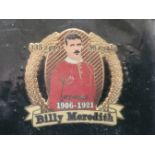 MANCHESTER UNITED LARGE BILLY MEREDITH BADGE