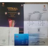 2012 UEFA EUROPA LEAGUE FINAL ATLETICO MADRID V ATHLETIC CLUB PROGRAMME & MEMORABILIA