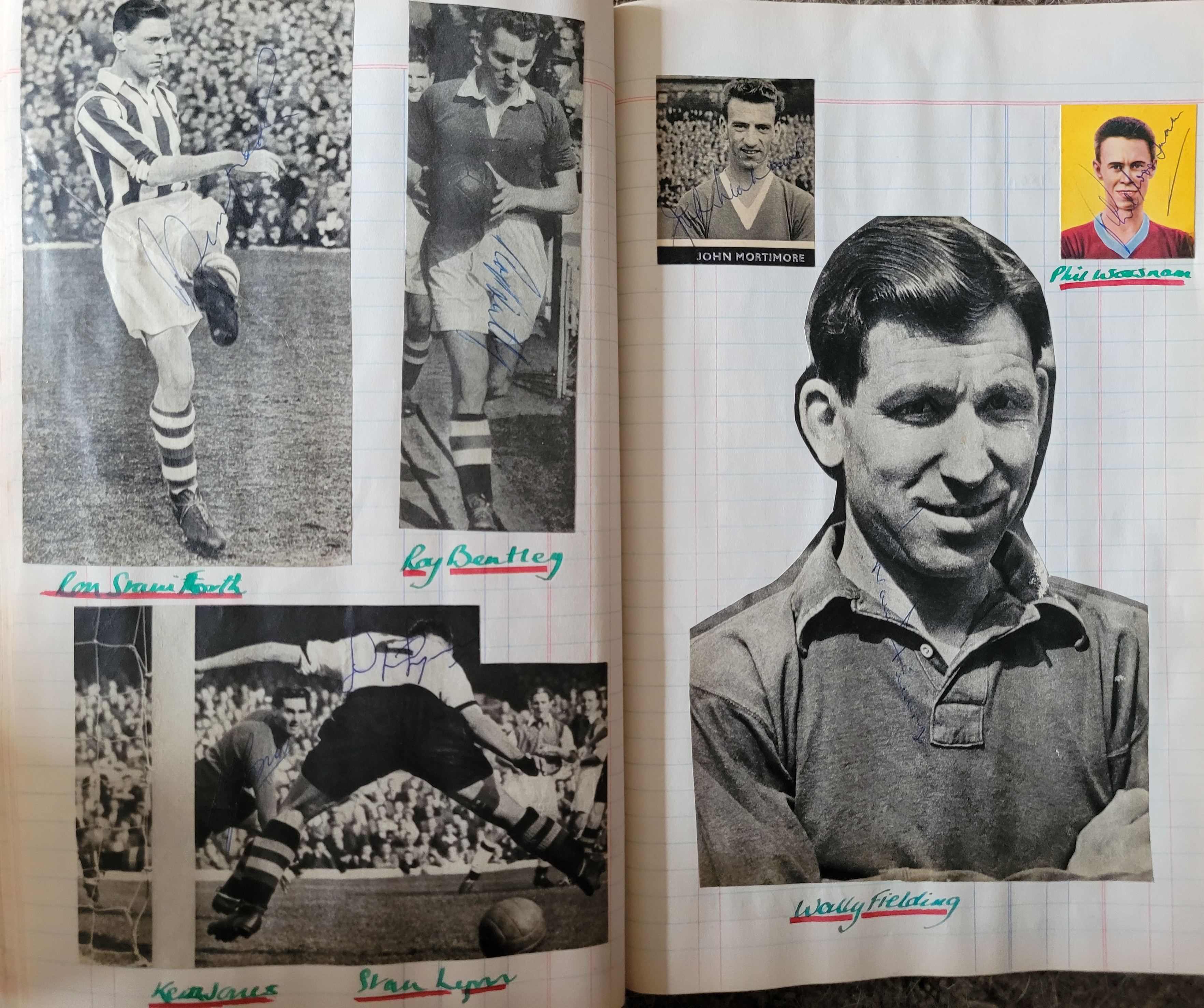 BOOK CONTAINING OVER 1,300 AUTOGRAPHED PICTURES INC' 4 OF MANCHESTER UNITED'S DUNCAN EDWARDS - Image 119 of 160