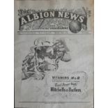 1943-44 WEST BROMWICH ALBION V ASTON VILLA