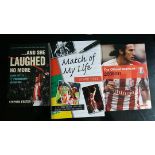 STOKE CITY BOOKS X 3