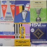 EUROPEAN CUP'S PROGRAMMES X 23 INC'S SEVERAL FINALS