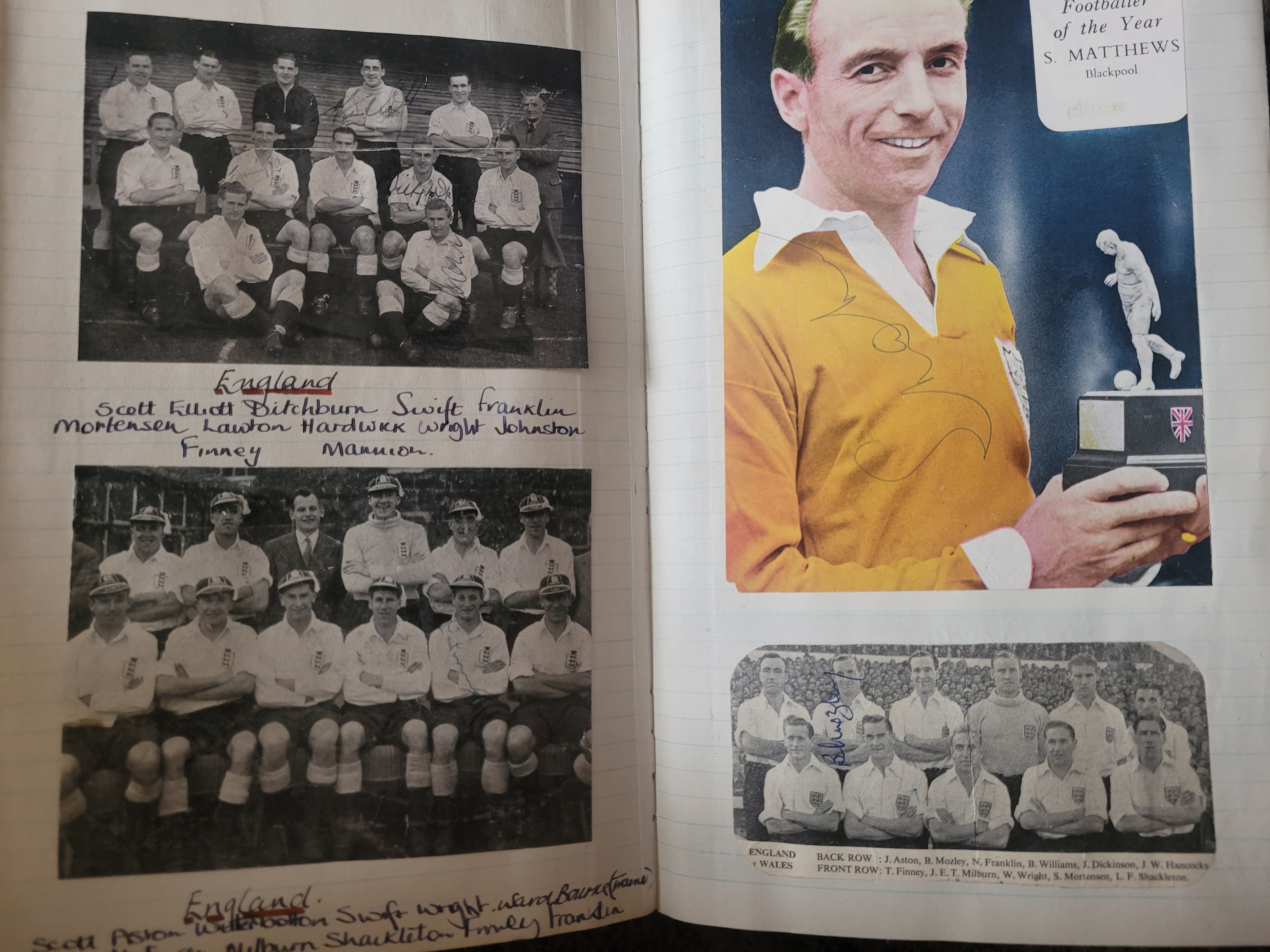 BOOK CONTAINING OVER 1,300 AUTOGRAPHED PICTURES INC' 4 OF MANCHESTER UNITED'S DUNCAN EDWARDS - Image 5 of 160