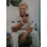 CRICKET SHANE WARNE AUSTRALIA LARGE PHOTO