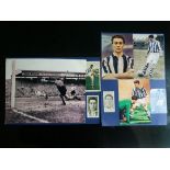 WEST BROMWICH ALBION RONNIE ALLEN PHOTO'S & SIGNED PICTURE