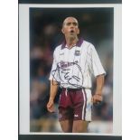 WEST HAM UNITED PAOLO DI CANIO AUTOGRAPHED PHOTO