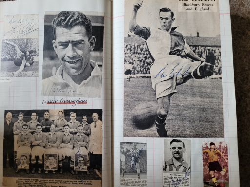 BOOK CONTAINING OVER 1,300 AUTOGRAPHED PICTURES INC' 4 OF MANCHESTER UNITED'S DUNCAN EDWARDS - Image 153 of 160