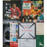 RUGBY UNION PROGRAMMES & MEMORABILIA