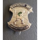 BIRMINGHAM CITY VINTAGE SUPPORTERS CLUB BADGE