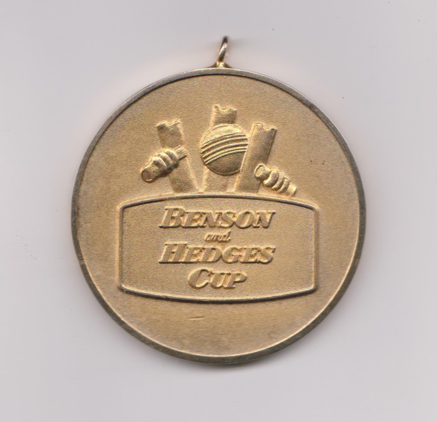 CRICKET - 2002 B&H CUP WINNERS MEDAL WARWICKSHIRE V ESSEX