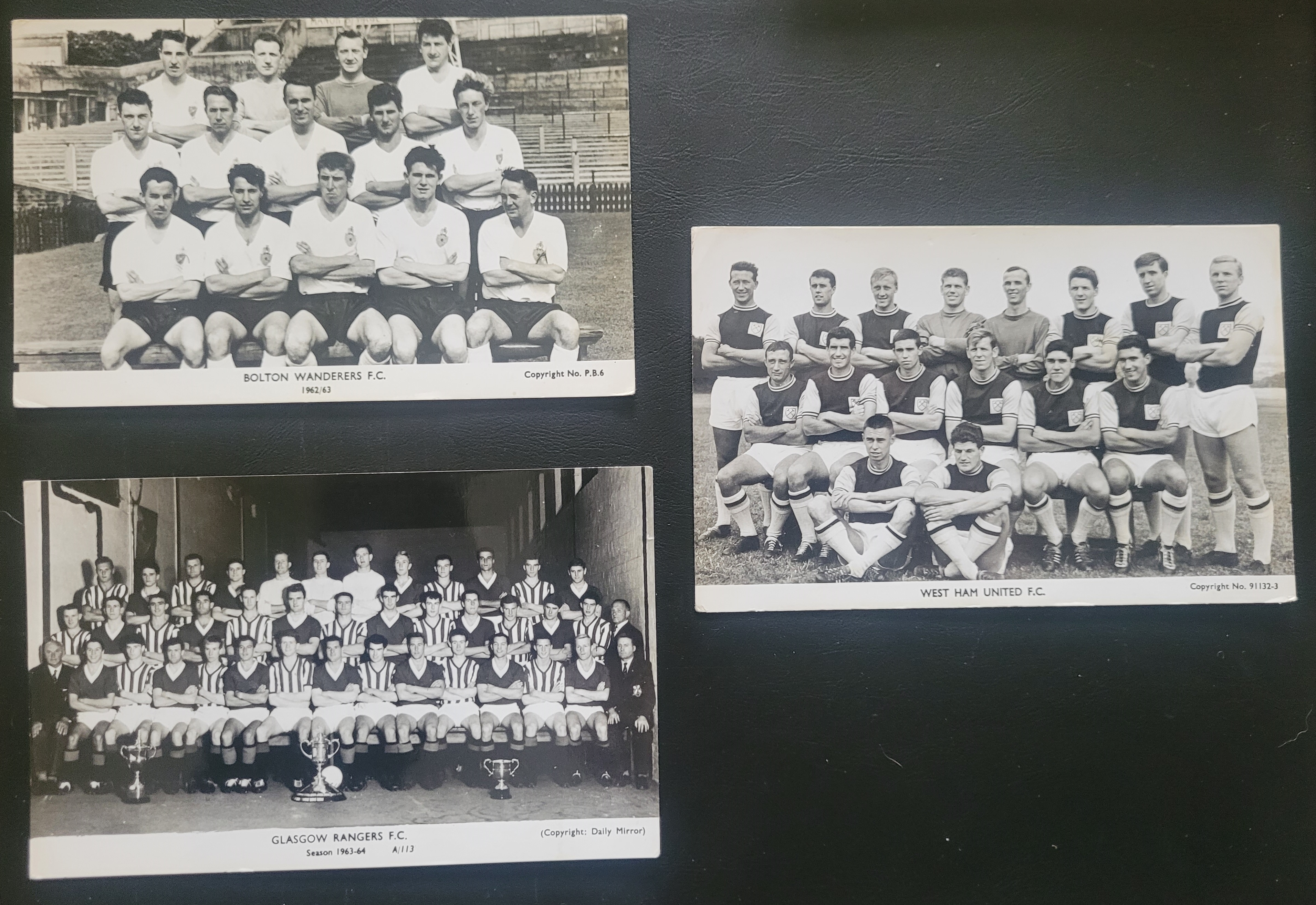 COLLECTION OF VINTAGE FOOTBALL POSTCARDS / PHOTO'S X 16 - Image 4 of 4