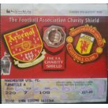 1998 FA CHARITY SHIELD ARSENAL V MANCHESTER UNITED TICKET