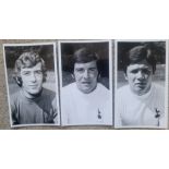 TOTTENHAM HOTSPUR OFFICIAL CLUB PHOTO'S X 3