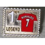 MANCHESTER UNITED RONALDO BADGE