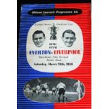 1950 FA CUP SEMI-FINAL EVERTON V LIVERPOOL