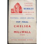1945 WAR CUP FINAL CHELSEA V MILLWALL