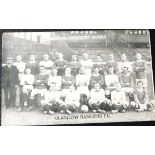ORIGINAL 1911-12 GLASGOW RANGERS POSTCARD