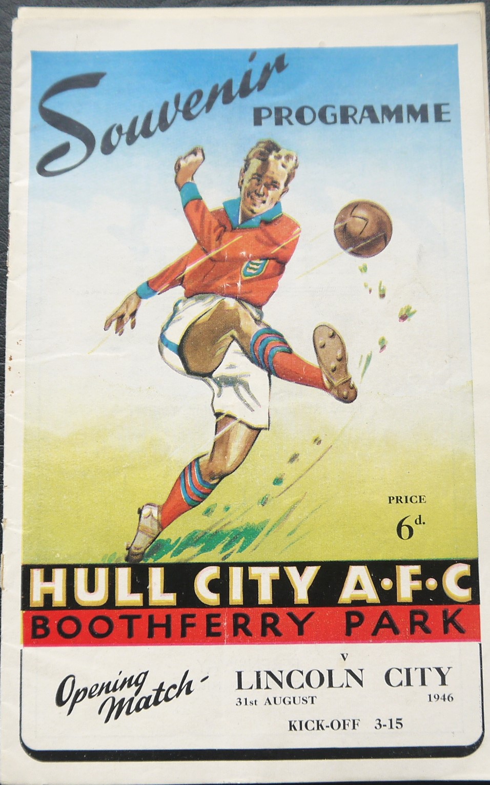 1946-47 HULL CITY V LINCOLN CITY