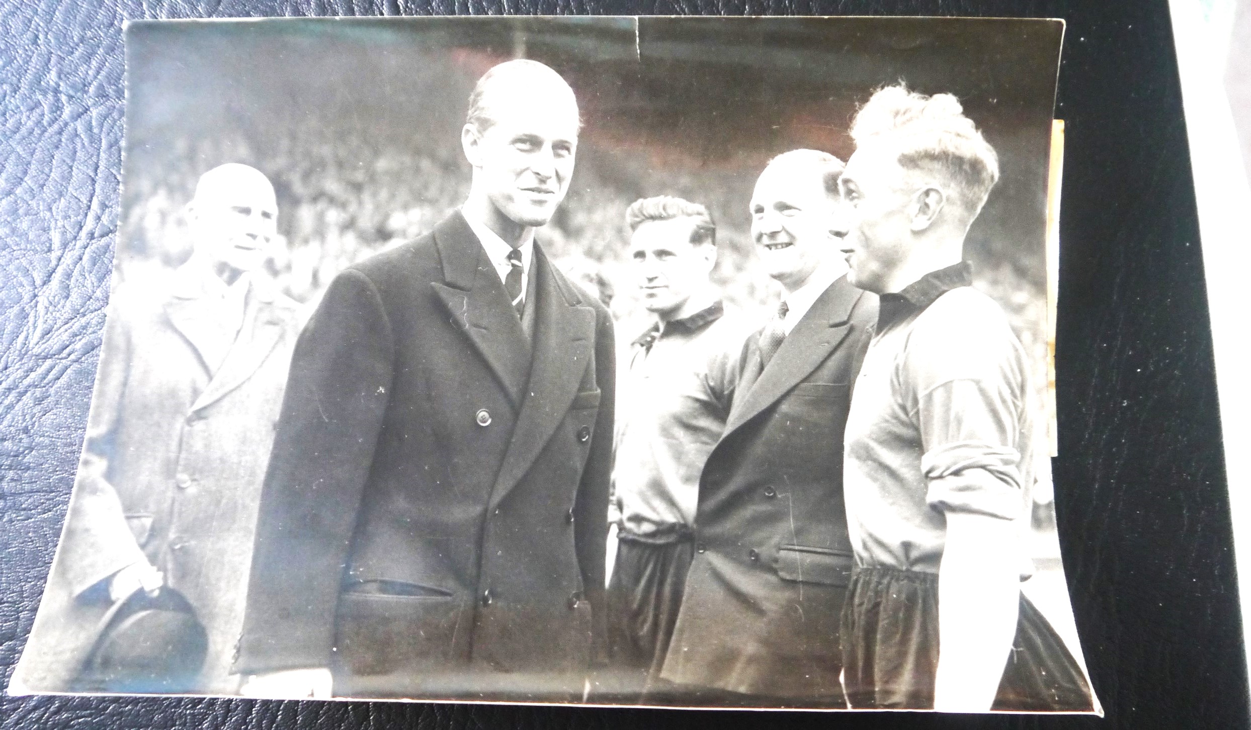 WOLVERHAMPTON WANDERERS 1949 FA CUP FINAL ORIGINAL PRESS PHOTO