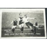 ORIGINAL 1923 FA CUP FINAL BOLTON WANDERERS V WEST HAM UNITED POSTCARD