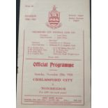 1950-51 CHELMSFORD CITY V TONBRIDGE FA CUP