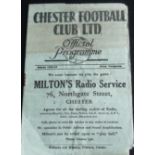 1948-49 CHESTER CITY V SOUTHPORT