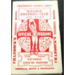 1922-23 STOKE CITY V WEST BROMWICH ALBION