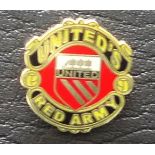 MANCHESTER UNITED RED ARMY BADGE