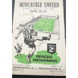 1949-50 NEWCASTLE UNITED V MANCHESTER UNITED