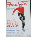 1938 FA CUP FINAL HUDDERSFIELD TOWN V PRESTON NORTH END