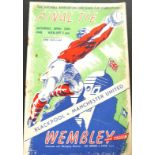 1948 FA CUP FINAL BLACKPOOL V MANCHESTER UNITED