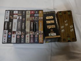 Dynasty VHS box set and Star Wars VHS box set