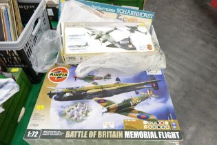 Airfix and Revell model kits,